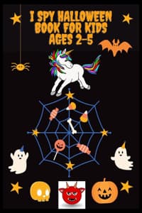 i spy halloween book...