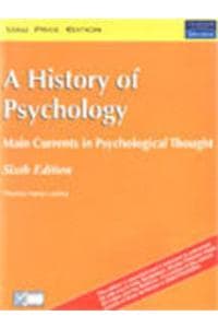 A History Of Psychology