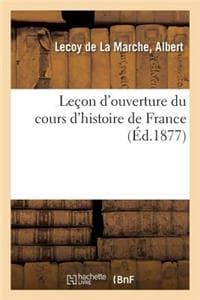 Leçon d'Ouverture Du...