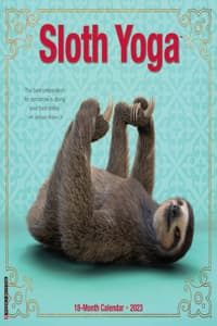Sloth Yoga 2023 Wall...