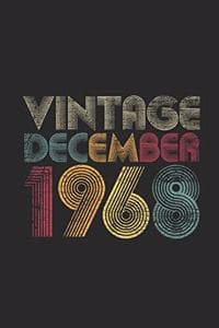 Vintage December 1968