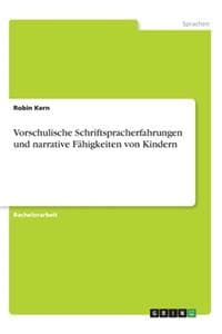 Vorschulische Schrif...