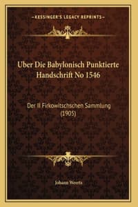 Uber Die Babylonisch...
