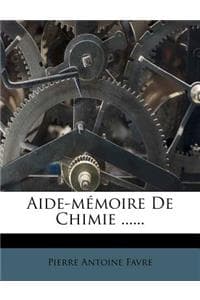 Aide-mémoire De Chim...
