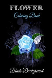 Flower coloring book...