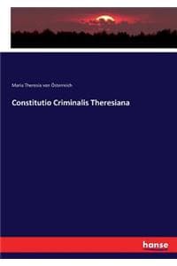 Constitutio Criminal...