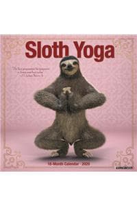 Sloth Yoga 2020 Wall...