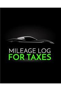 Mileage Log For Taxes