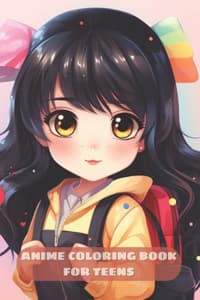 Anime Coloring Book ...