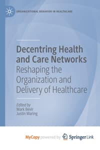 Decentring Health an...