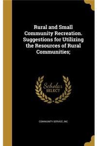 Rural and Small Comm...