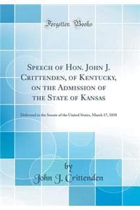 Speech of Hon. John ...
