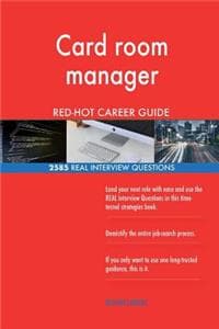 Card room manager RE...